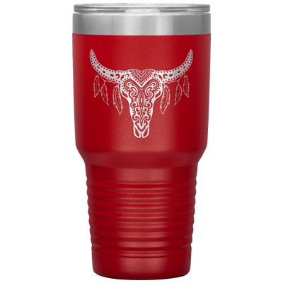 Skull Dreamcatcher 30 oz Tumbler - 13 colors available - Yellowstone Style