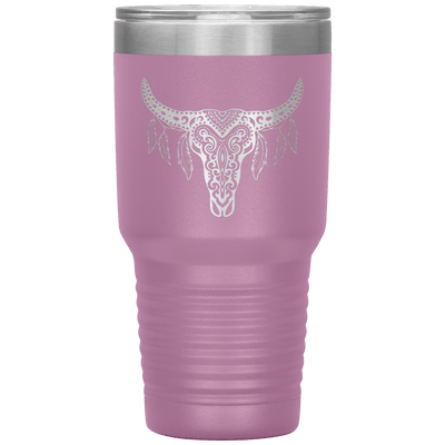 Skull Dreamcatcher 30 oz Tumbler - 13 colors available - Yellowstone Style