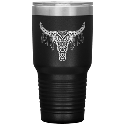 Skull Dreamcatcher 30 oz Tumbler - 13 colors available - Yellowstone Style