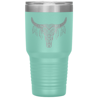 Skull Dreamcatcher 30 oz Tumbler - 13 colors available - Yellowstone Style