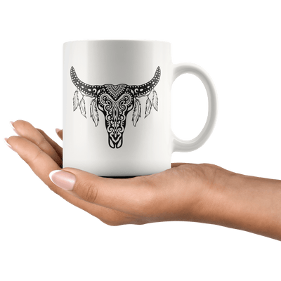 Skull Dreamcatcher Mug - 2 sizes available - Yellowstone Style