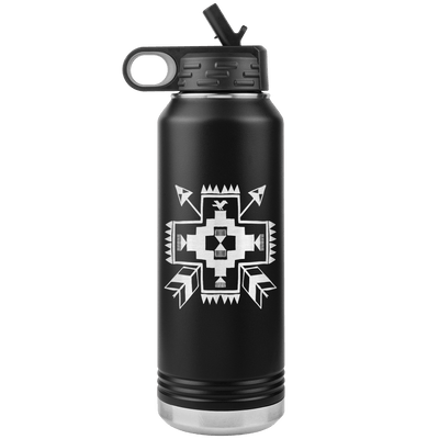 Southwest Cross 32 oz Water Bottle Tumbler - 13 colors available - Yellowstone Style