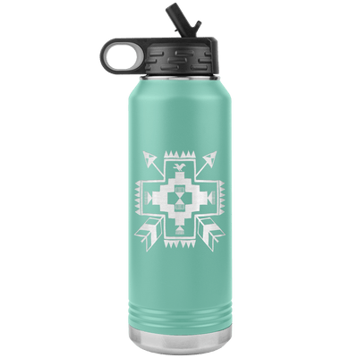 Southwest Cross 32 oz Water Bottle Tumbler - 13 colors available - Yellowstone Style