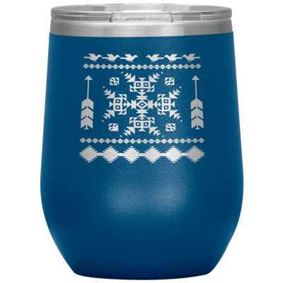 Southwest Style 12 oz Wine Tumbler - 13 colors available - Yellowstone Style