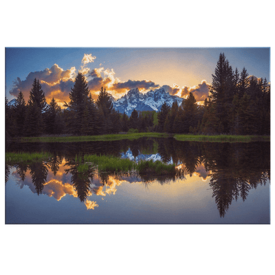 Sunset Reflection - 5 sizes available - Yellowstone Style