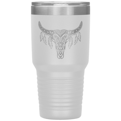 Skull Dreamcatcher 30 oz Tumbler - 13 colors available - Yellowstone Style