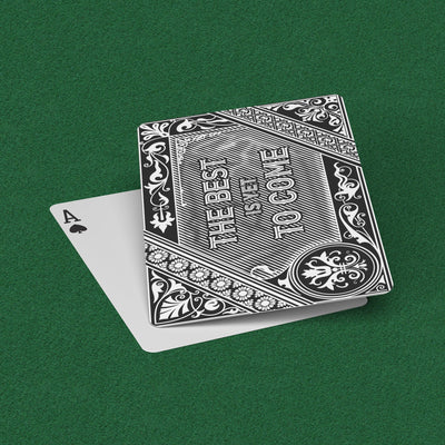 The Best is Yet to Come Playing Cards - Yellowstone Style