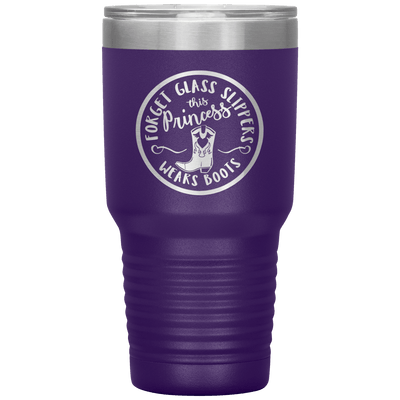 This Princess Wears Boots 20 oz Tumbler - 13 colors available - Yellowstone Style