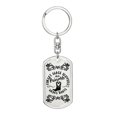 This Princess Wears Boots Keychain - 2 styles available - Yellowstone Style