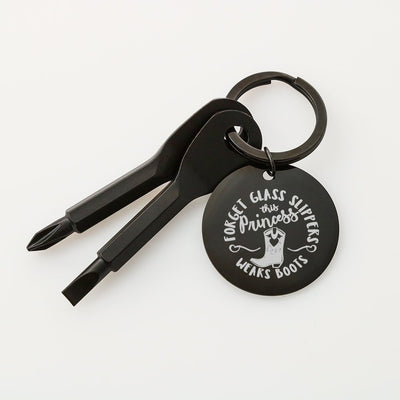 This Princess Wears Boots Screwdriver Keychain - 2 styles availble - Yellowstone Style