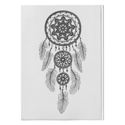 Three Dreams Dreamcatcher Hardcover Journal - Yellowstone Style