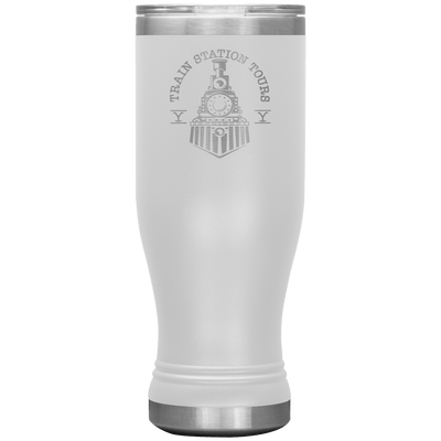 Train Station Tours 20 oz Pilsner Tumbler - 13 colors available - Yellowstone Style