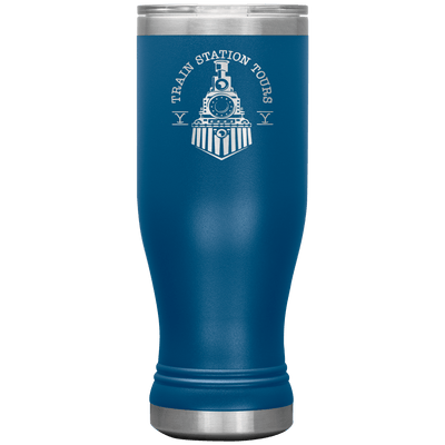 Train Station Tours 20 oz Pilsner Tumbler - 13 colors available - Yellowstone Style