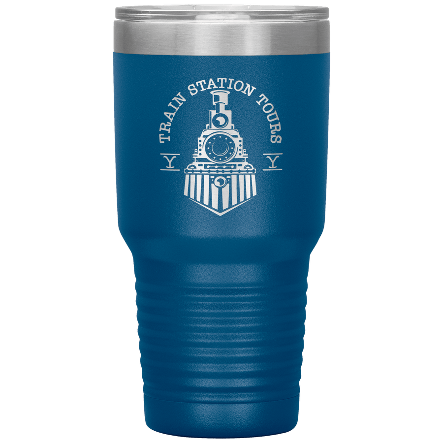Train Station Tours 30 oz Tumbler - 13 colors available - Yellowstone Style