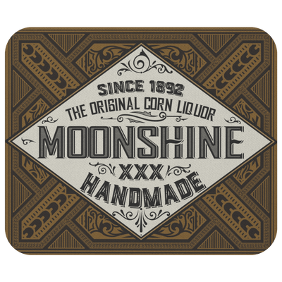 Vintage Moonshine Mousepad - Yellowstone Style