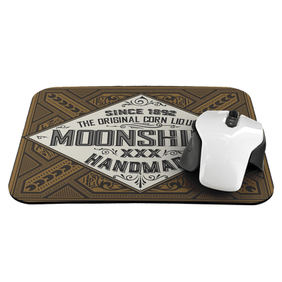 Vintage Moonshine Mousepad - Yellowstone Style