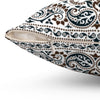 White Bandana Pillow with Cover - 3 sizes available - Yellowstone Style