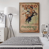 World's Oldest Rodeo Poster - Yellowstone Style