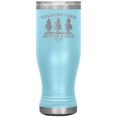 Yellowstone 3 Cowboys 20 oz Pilsner Tumbler - 13 colors available - Yellowstone Style