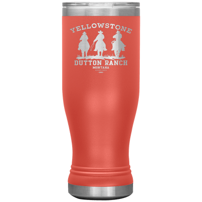 Yellowstone 3 Cowboys 20 oz Pilsner Tumbler - 13 colors available - Yellowstone Style