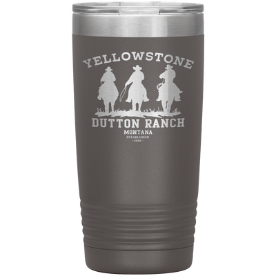 Yellowstone 3 Cowboys 20 oz Tumbler - 13 colors available - Yellowstone Style