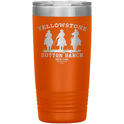 Yellowstone 3 Cowboys 20 oz Tumbler - 13 colors available - Yellowstone Style