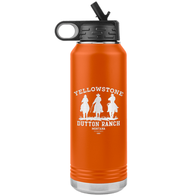 Yellowstone 3 Cowboys 32 oz Water Bottle Tumbler - 13 colors available - Yellowstone Style