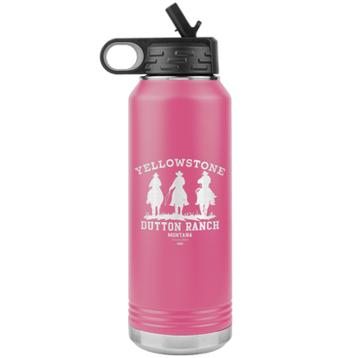 Yellowstone 3 Cowboys 32 oz Water Bottle Tumbler - 13 colors available - Yellowstone Style