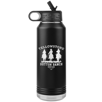 Yellowstone 3 Cowboys 32 oz Water Bottle Tumbler - 13 colors available - Yellowstone Style