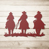 Yellowstone 3 Cowboys Metal Sign - 5 sizes available - Yellowstone Style