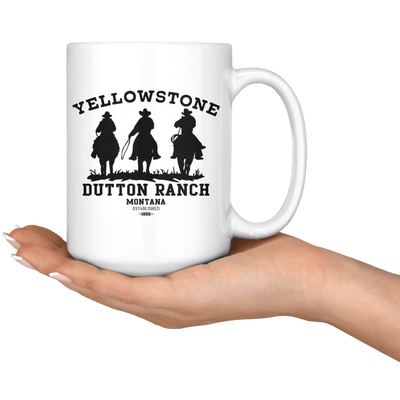 Yellowstone 3 Cowboys Mug - 2 sizes available - Yellowstone Style