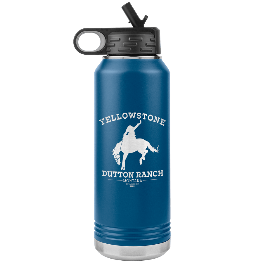 Yellowstone Bucking Horse 32 oz Water Bottle  Tumbler - 13 colors available