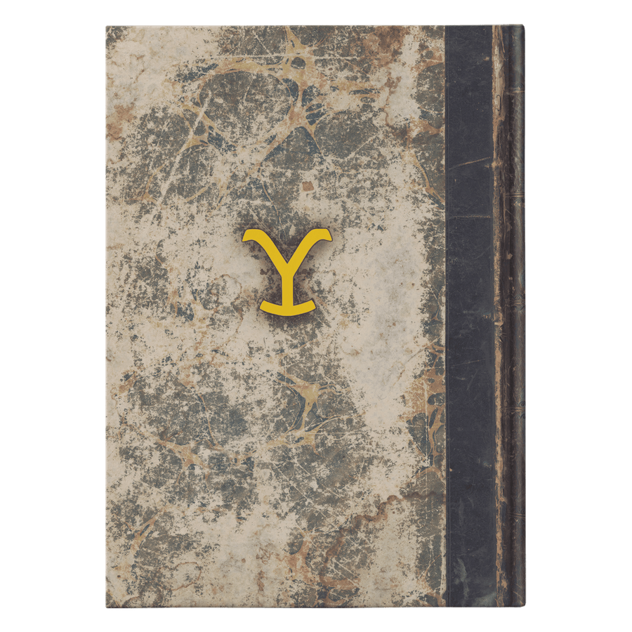 Yellowstone Bucking Horse Aged Hardcover Journal