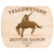 Yellowstone Bucking Horse Hardwood Cutting Board - chose size