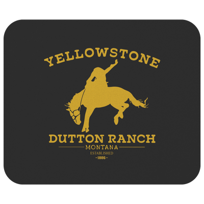 Yellowstone Bucking Horse Mousepad - 4 colors available - Yellowstone Style