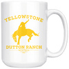 Yellowstone Bucking Horse Mug - 2 sizes available - Yellowstone Style