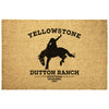 Yellowstone Bucking Horse Outdoor Mat - choose size - Yellowstone Style