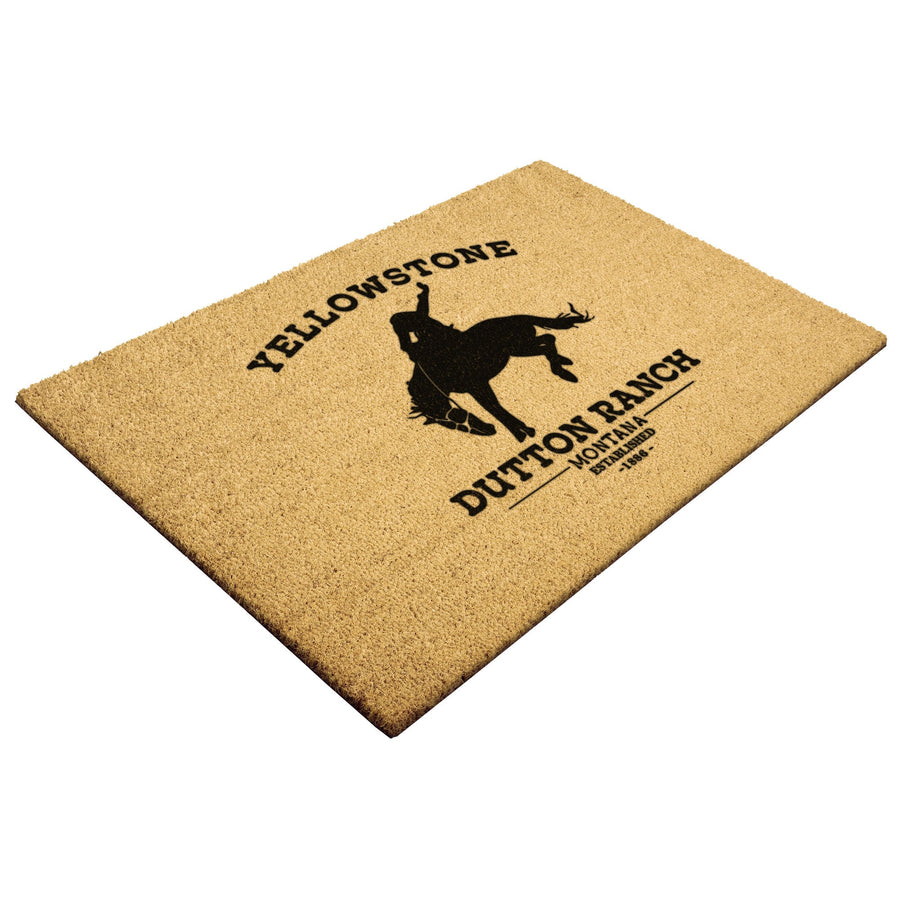 Yellowstone Bucking Horse Outdoor Mat - choose size