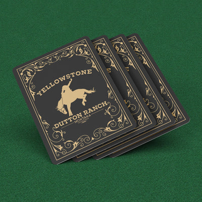 Yellowstone Bucking Horse Playing Cards - Yellowstone Style