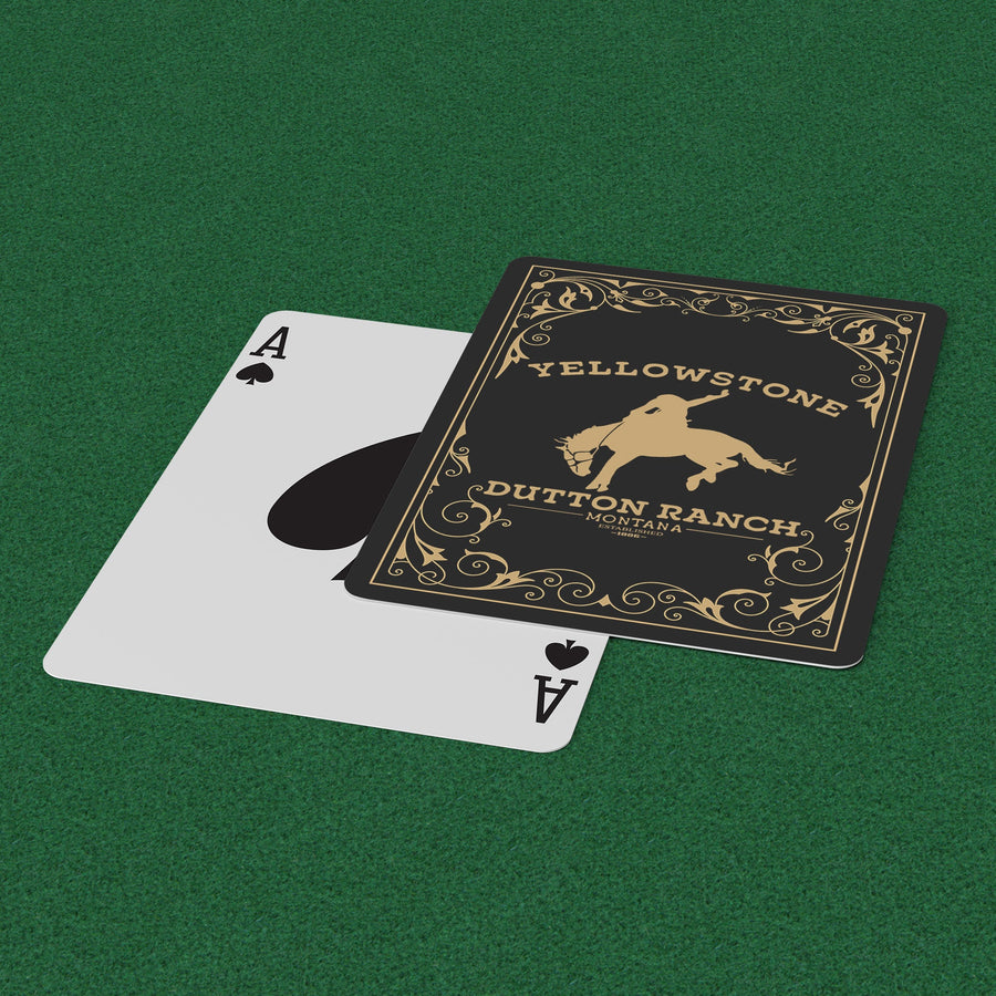 Yellowstone Bucking Horse Playing Cards