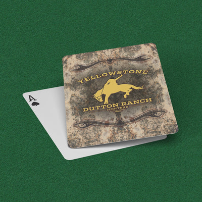 Yellowstone Bucking Horse Vintage Playing Cards - Yellowstone Style