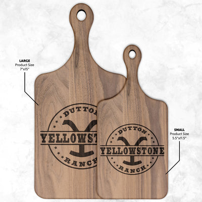 Yellowstone Circle Y Hardwood Cutting Board - choose size - Yellowstone Style