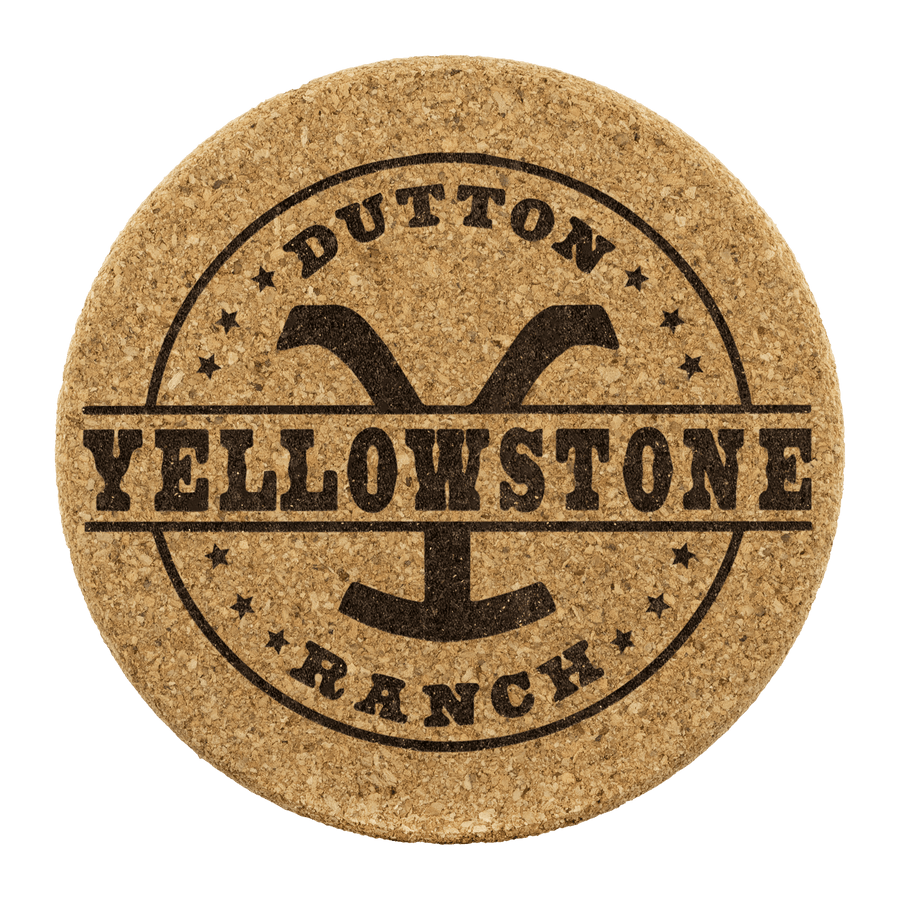 Yellowstone Circle Y Round Coasters