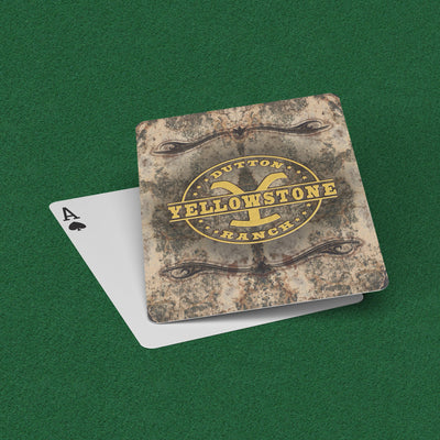 Yellowstone Circle Y Vintage Playing Cards - Yellowstone Style