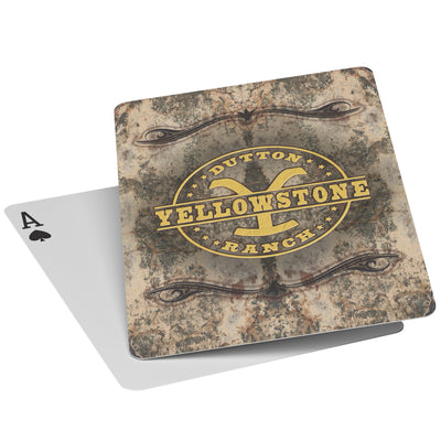 Yellowstone Circle Y Vintage Playing Cards - Yellowstone Style