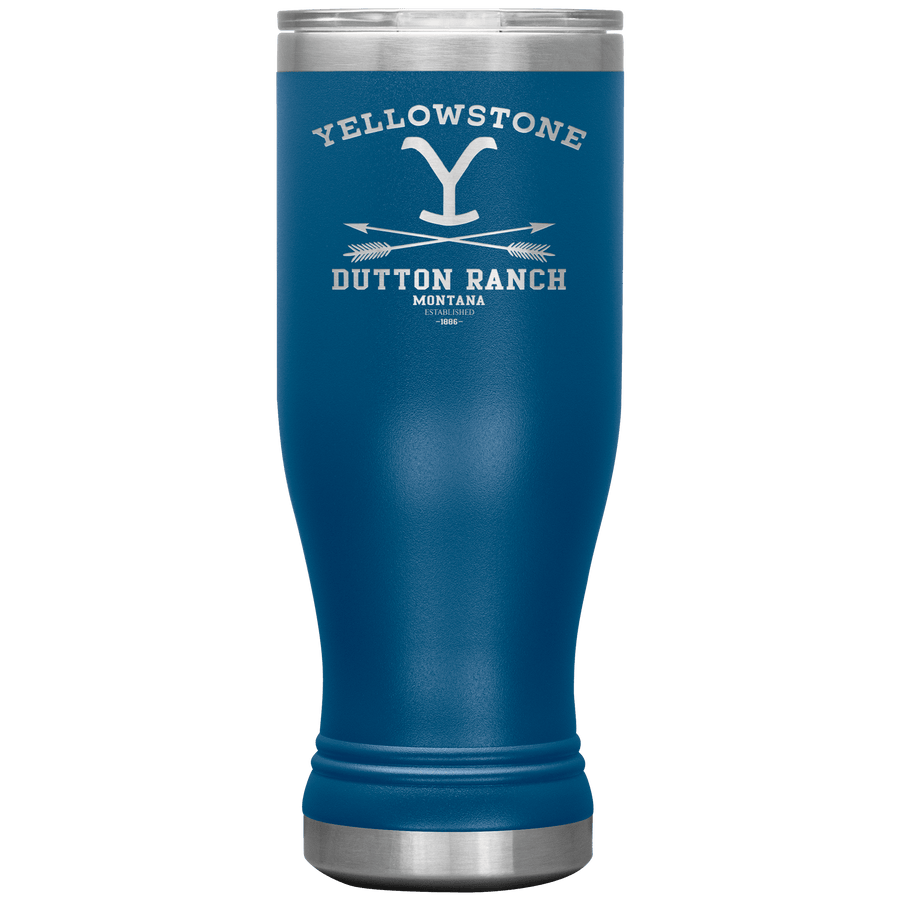 Yellowstone Dutton Ranch 20 oz Pilsner Tumbler - 13 colors available