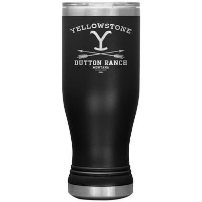 Yellowstone Dutton Ranch 20 oz Pilsner Tumbler - 13 colors available - Yellowstone Style