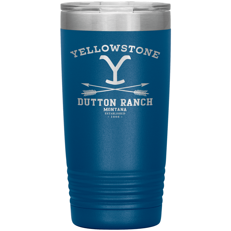 Yellowstone Dutton Ranch 20 oz Tumbler - 13 colors available