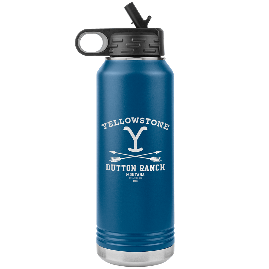 Yellowstone Dutton Ranch 32 oz Water Bottle Tumbler - 13 colors available - Yellowstone Style