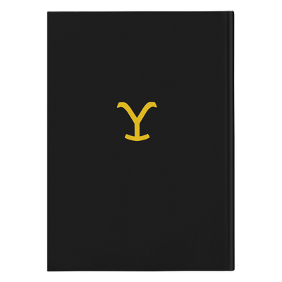Yellowstone Dutton Ranch Black Hardcover Journal - Yellowstone Style